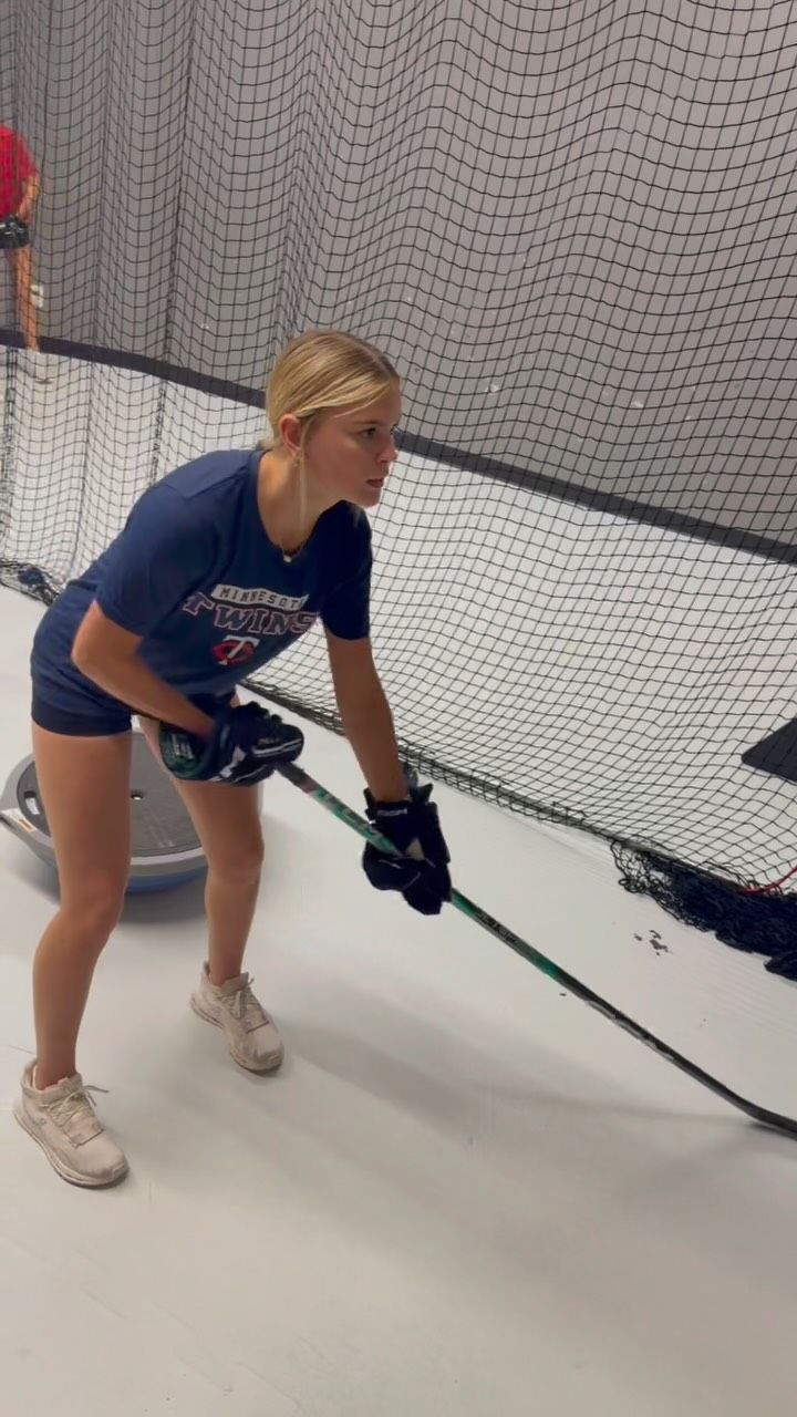 Stickhandling at the BTP facility